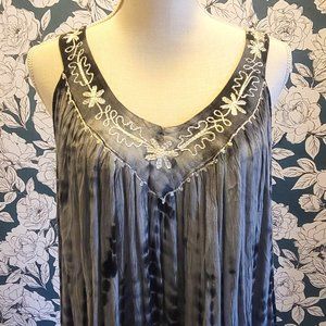 Tie Dye Boho Maxi Dress